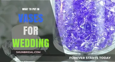 Vase Fillers for a Wedding: Creative Ideas