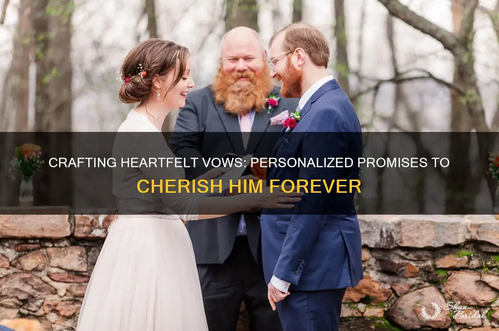 what to put in vows for him
