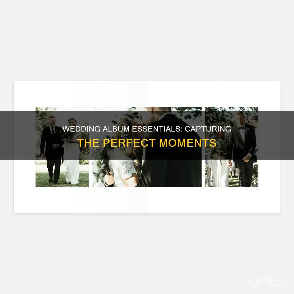 what to put in wedding album