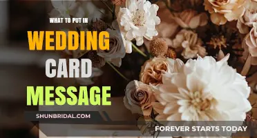Crafting the Perfect Wedding Card Message: Tips and Ideas