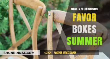 Summer Wedding Favor Boxes: Creative Ideas for Your Guests