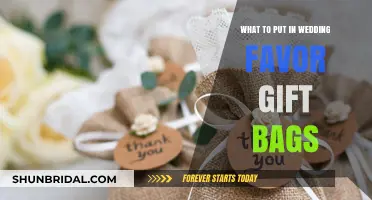 Thoughtful Wedding Favor Gift Bag Ideas for Your Special Day