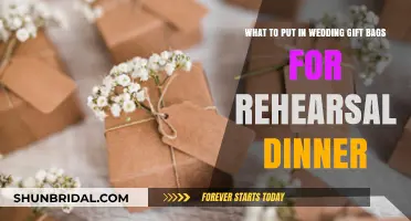 Thoughtful Rehearsal Dinner Gift Bag Ideas for Wedding Guests