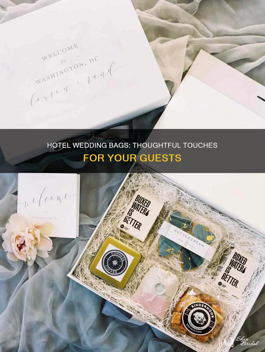 what to put in wedding hotel bags