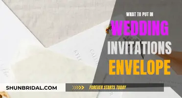 Wedding Invitation Envelope Essentials: What to Include