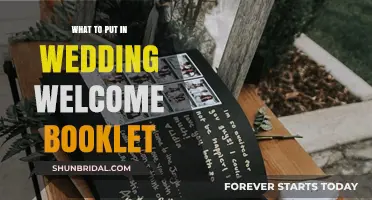 The Ultimate Wedding Welcome Booklet Guide