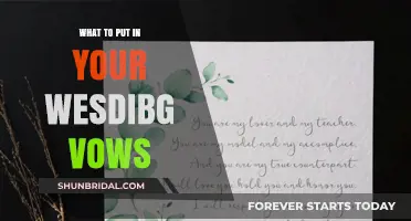 Crafting Meaningful Wedding Vows: Personalized Words for Your Special Day