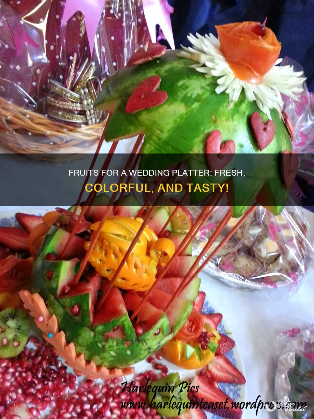 what to put on a fruit platter for a wedding