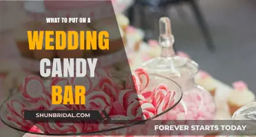 Candy Bar Ideas for Your Wedding