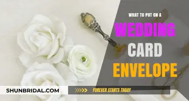 Elegant Envelope Etiquette: Perfectly Addressing Your Wedding Card