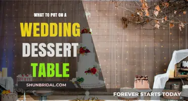 Sweet Treats: Dessert Table Delights for Your Wedding