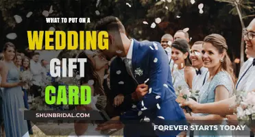 Thoughtful Wedding Gift Card Messages: Tips and Ideas for the Perfect Note