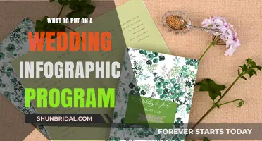 Infographic Wedding Programs: Creative Ways to Personalize Your Big Day
