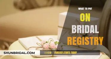 The Bridal Registry: Choosing the Perfect Gifts