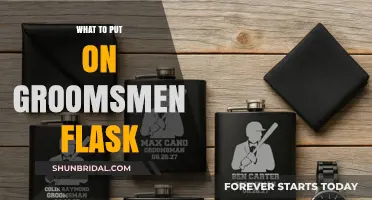Personalized Groomsmen Flask Ideas: Engravings, Designs, and Sentimental Touches