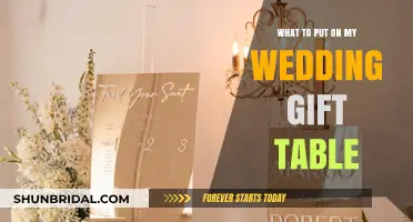 Elegant Wedding Gift Table Ideas: What to Display for Guests