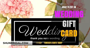 Thoughtful Wedding Gift Card Messages: Tips for Perfect Wishes
