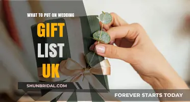 Perfect UK Wedding Gift List Ideas: Essentials for Newlyweds