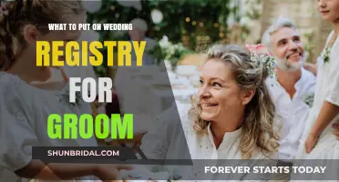 Groom's Guide to Wedding Registry Must-Haves