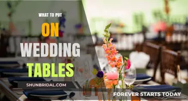 Wedding Table Decor: Centerpiece Ideas and More