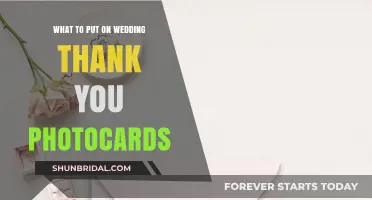 Expressing Gratitude: Wedding Thank-You Photocard Ideas