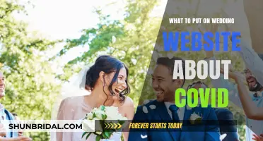 Covid and Your Wedding: What to Include on Your Website