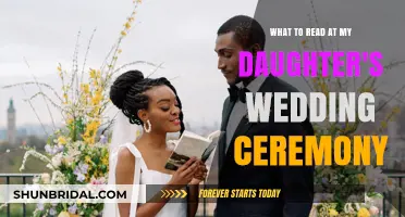 Heartfelt Words: Perfect Readings for Your Daughter’s Wedding Ceremony