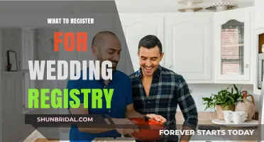 The Perfect Wedding Registry: What to Register For