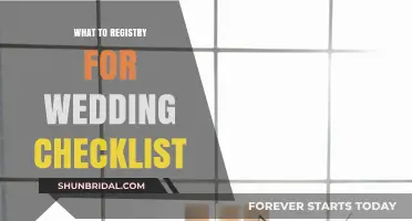 The Ultimate Wedding Registry Checklist for Your Big Day
