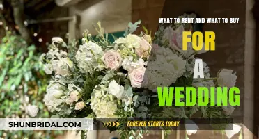 Wedding Essentials: Smart Rental vs. Purchase Guide for Your Big Day