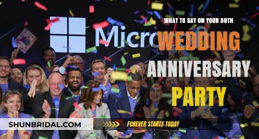 Celebrating 50 Years of Love: Perfect Words for Your Golden Anniversary Party