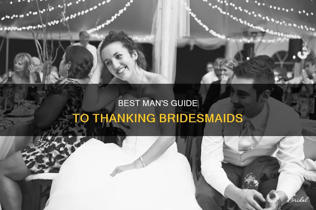 what to say about bridesmaids in a best man speech