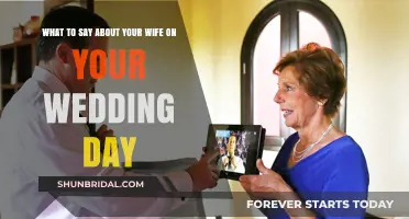 Honoring Your Wife: Heartfelt Words to Cherish on Your Wedding Day
