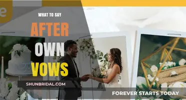 Perfect Words to Follow Your Personal Vows: A Guide for Newlyweds