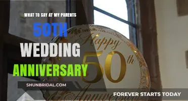 Celebrating 50 Years: Heartfelt Words for Your Parents' Golden Anniversary
