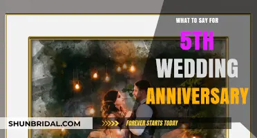 Celebrating Five Years: Heartfelt Words for Your 5th Wedding Anniversary