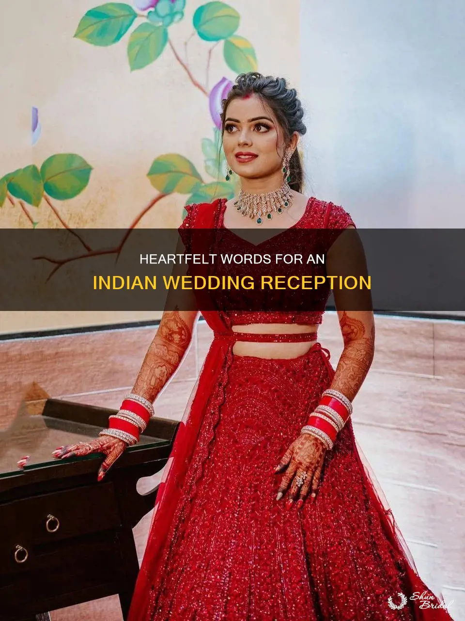 what to say fro indian wedding reception