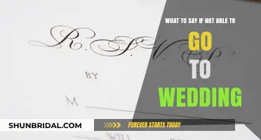 Graceful Declines: Thoughtful Responses for Missing a Wedding Invitation