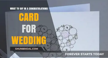 Perfect Wedding Wishes: Crafting Heartfelt Congratulations Card Messages