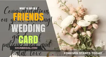 Heartfelt Wedding Card Messages: Celebrating Your Friend’s Special Day