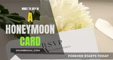 Honeymoon Wishes: Crafting the Perfect Card Message