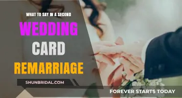 Heartfelt Words for a Second Wedding: Celebrating Love's New Chapter