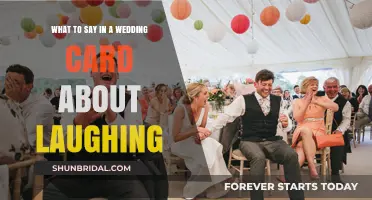 Laughter-Filled Wishes: Crafting Joyful Messages for Wedding Cards
