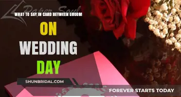 Heartfelt Wedding Day Card Messages for the Groom: Words to Cherish