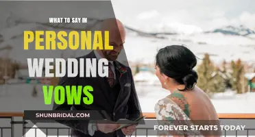 Crafting Heartfelt Personal Wedding Vows: Words to Cherish Forever