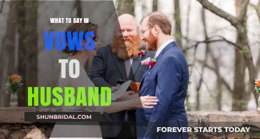 Crafting Heartfelt Vows: Words to Cherish Your Husband Forever