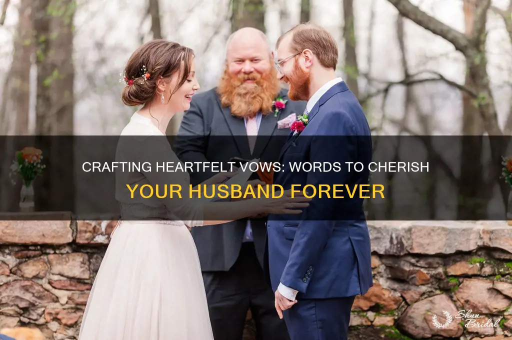 what to say in vows to husband