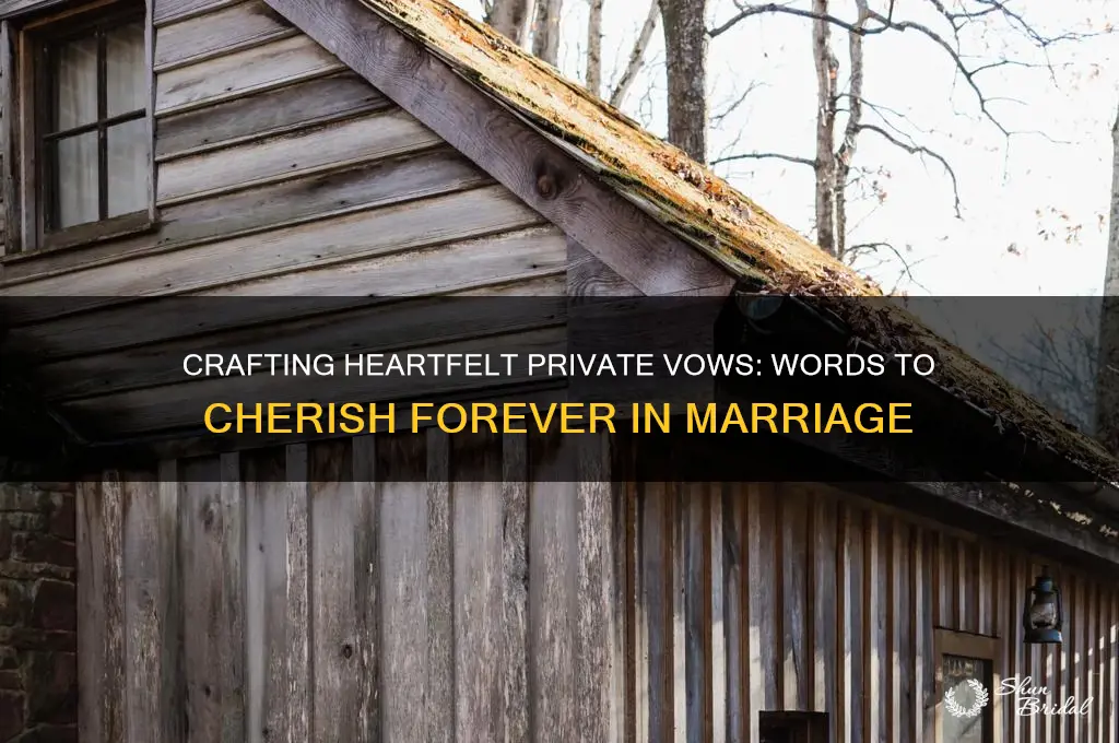 what to say in your private vows