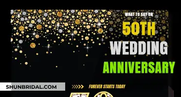 Celebrating 50 Years of Love: Heartfelt Words for a Golden Anniversary