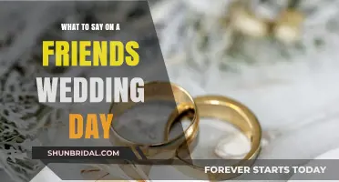 Heartfelt Words to Celebrate Your Friend’s Wedding Day